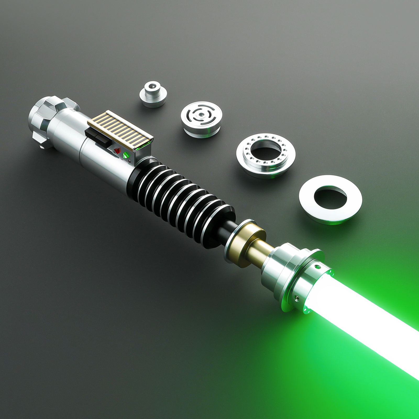 SabersPro LGT Luke Proffie 2.2 Neopixel Lightsaber w/ shops 32' Neopixel Blade